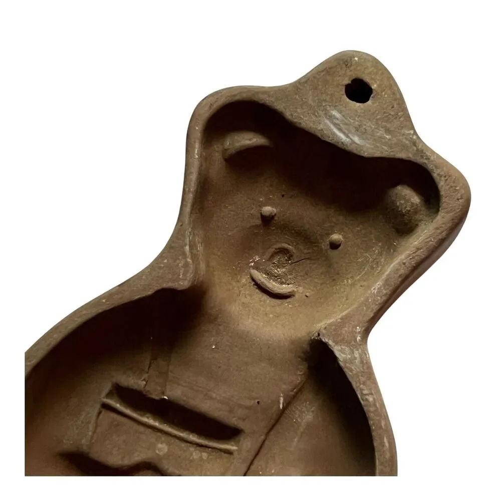 Hartstone Stoneware Cookie Molds Goldilocks Papa Mama Baby Bear Lot of 4‎